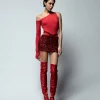 CUT OUT SKIRT LUX