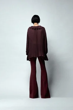RUFFLE BLOUSE BIBA