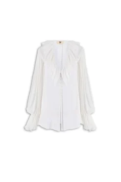 RUFFLE BLOUSE BIBA