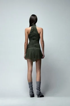 RUFFLE DRESS JENNA