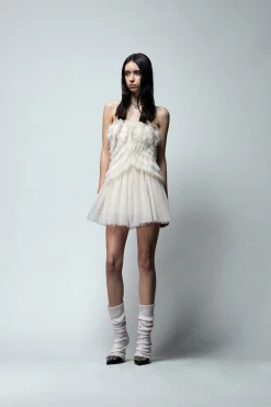 TULL DRESS JADE