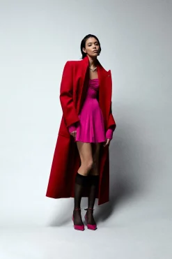VIOLET LONG COAT